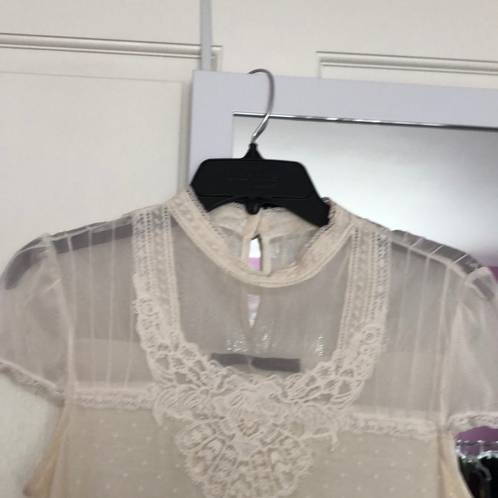 Zara basic beige top - Picture 3 of 6